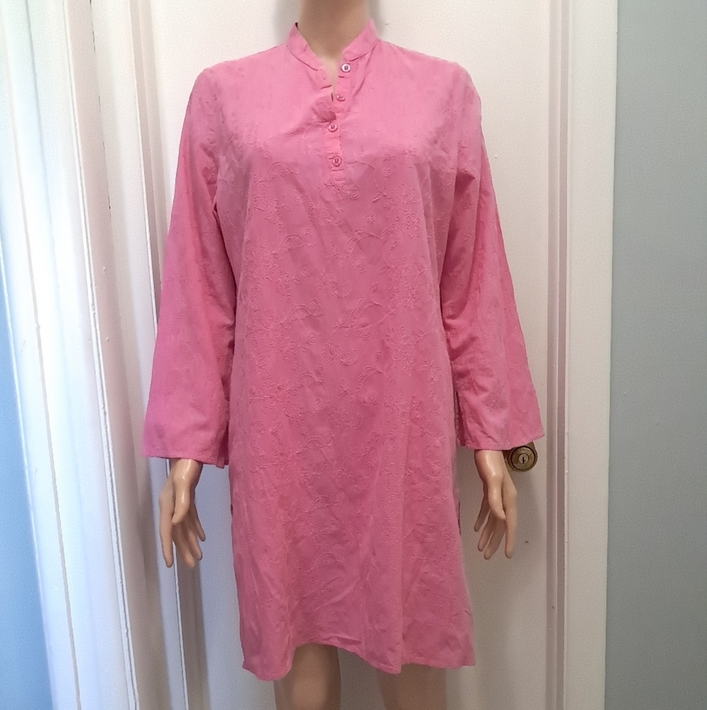 Lilly Pulitzer Pink Embroidered